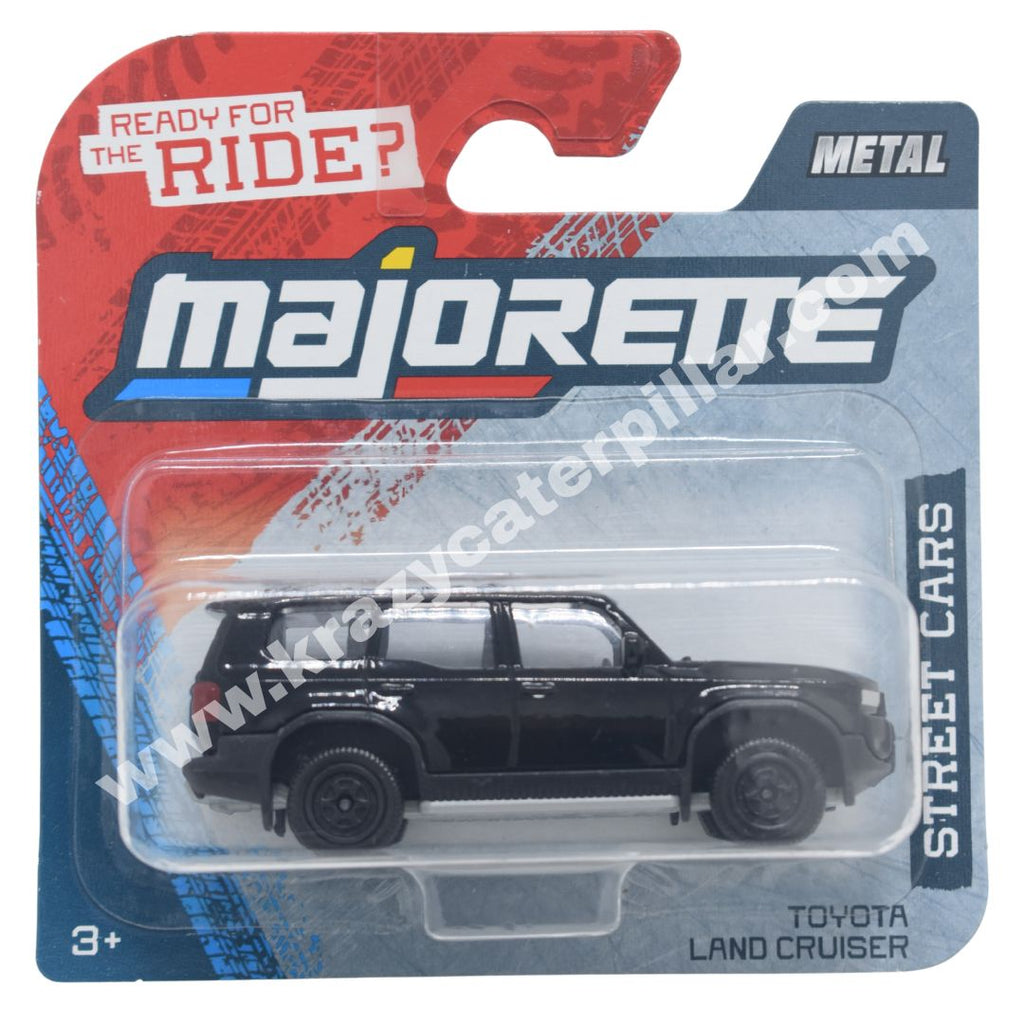 Majorette: Street Cars - Toyota Land Cruiser - Black