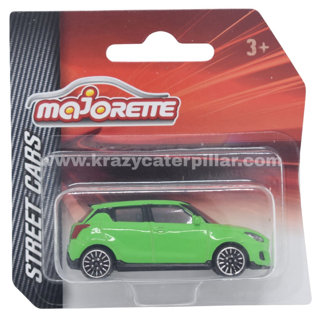 Majorette Street Cars: Suzuki Swift Sport - Green 1:64
