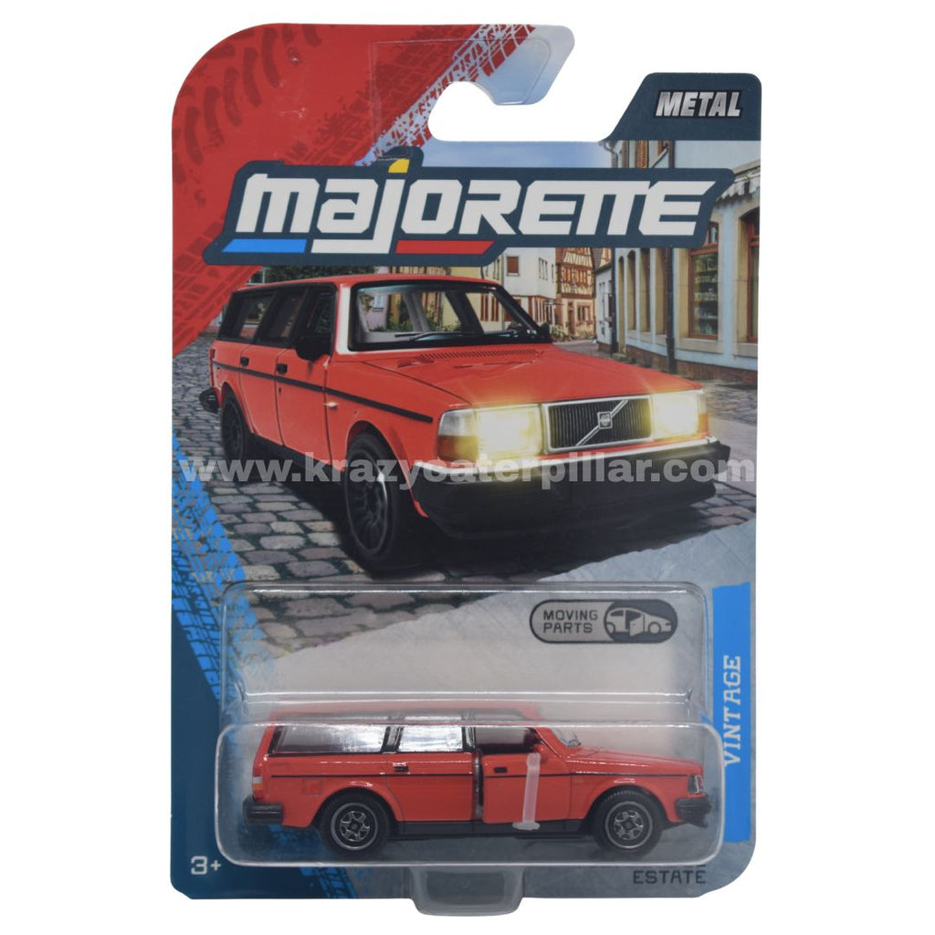 Majorette: Vintage Premium Cars - Volvo 240 GL Estate - Orange