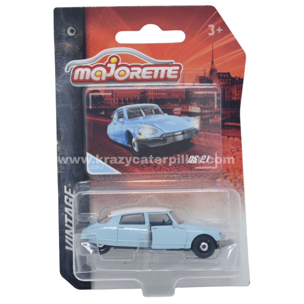 Majorette Vintage Cars: DS 21 - Blue 1:64
