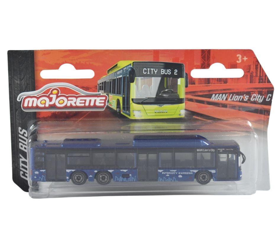 Man Lion's City C: City Bus (Intercity Express Blue) | Majorette