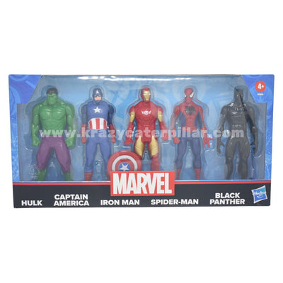 Hasbro: Marvel Action Figure Pack of 5, 6 Inch