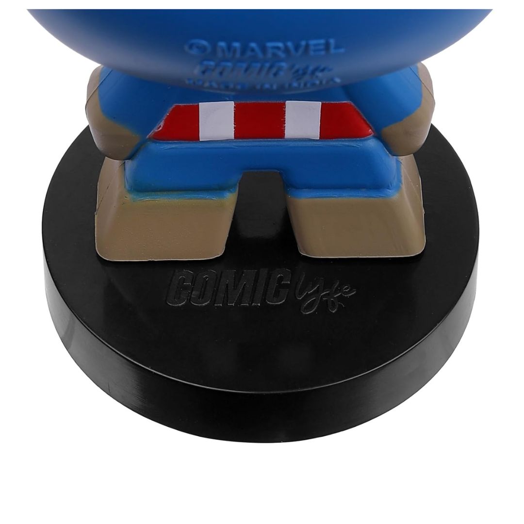 Marvel Avengers Captain America Comic Style Bobblehead