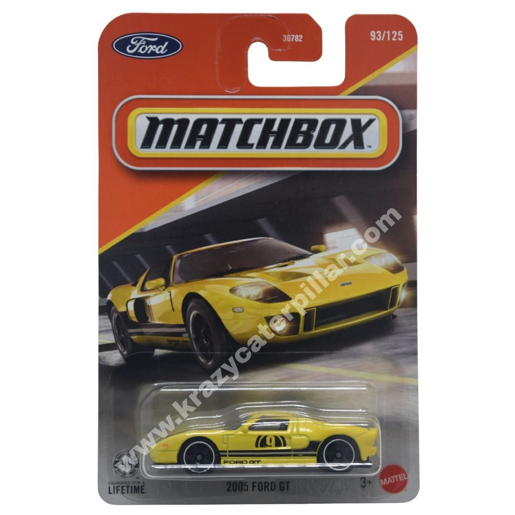 Matchbox: 2005 Ford GT - Yellow