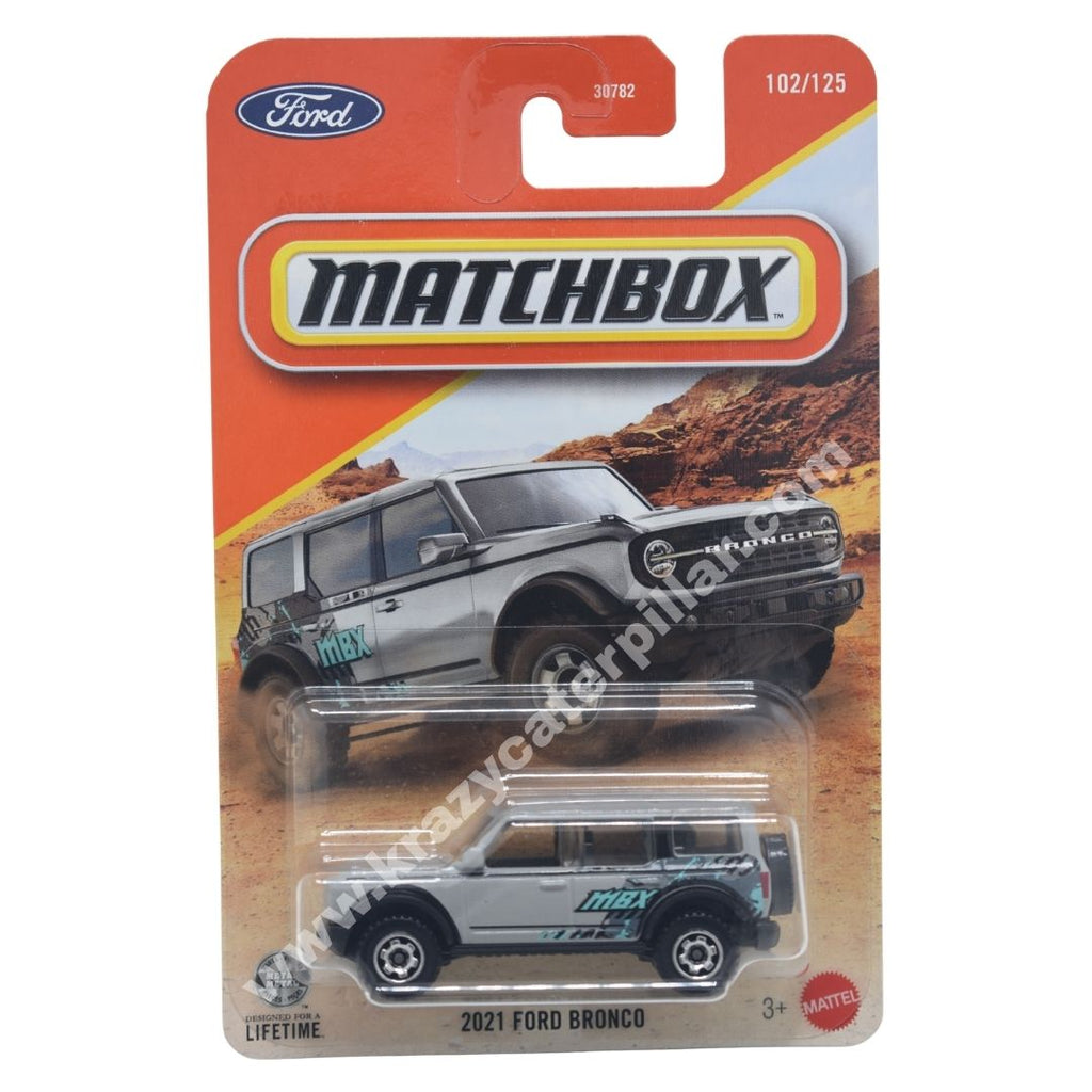 Matchbox: 2021 Ford Bronco - Grey