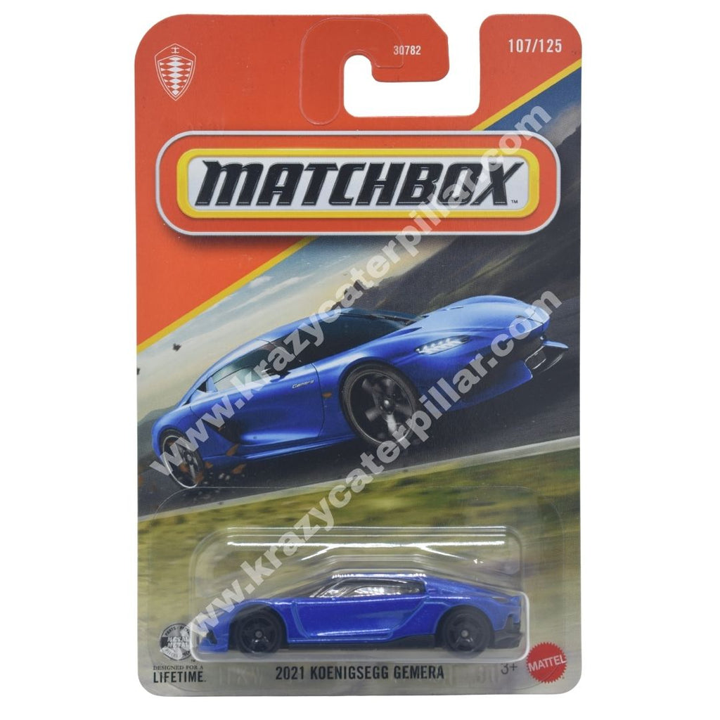Matchbox: 2021 Koenigsegg Gerema - Blue