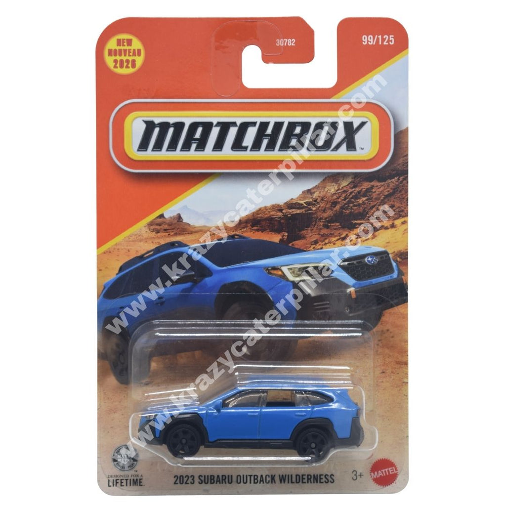 Matchbox: 2023 Subaru Outback Wildness - Blue