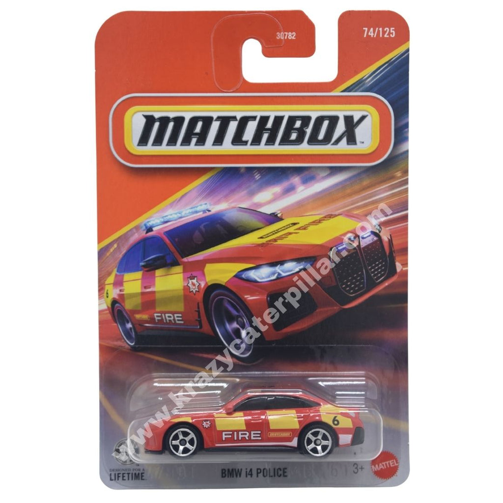 Matchbox: BMW i4 Police