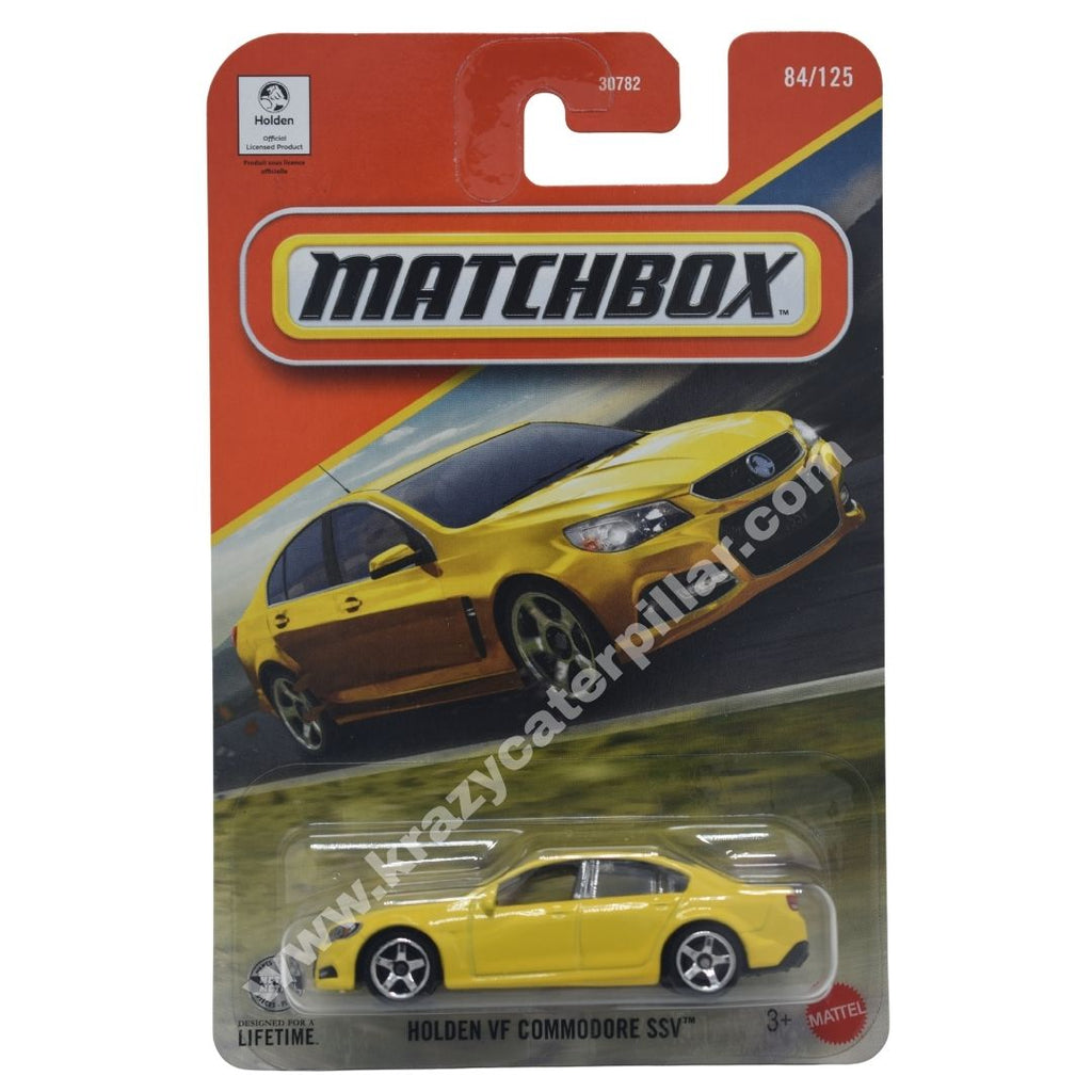 Matchbox: Holden VF Commodore SSV - Yellow