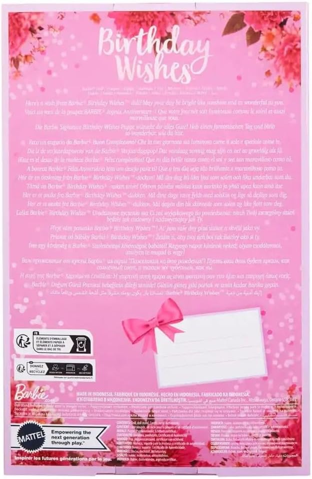 Barbie Signature Birthday Wishes Collectible Doll