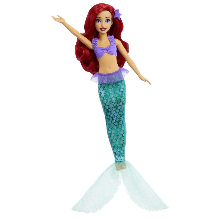 Disney Princess Toys, Ariel 2-In-1 Mermaid To Princess Doll