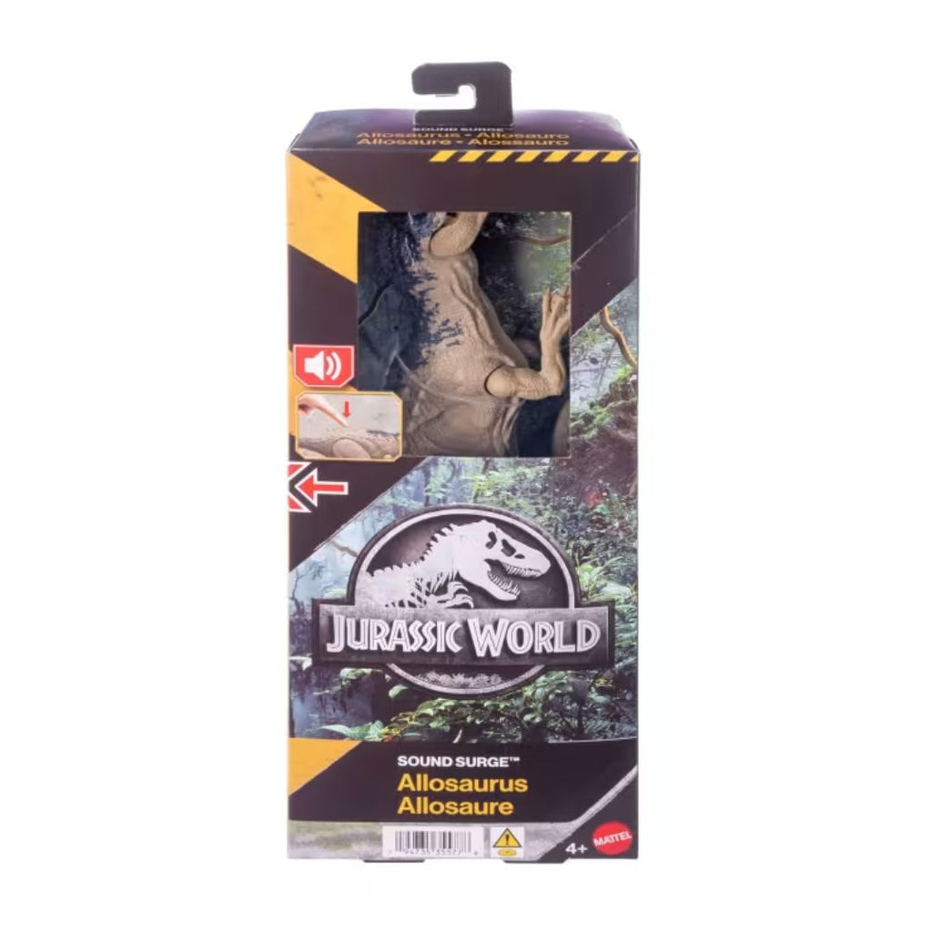 Mattel: Jurassic World Allosaurus - Sound Surge Dinosaur Figures