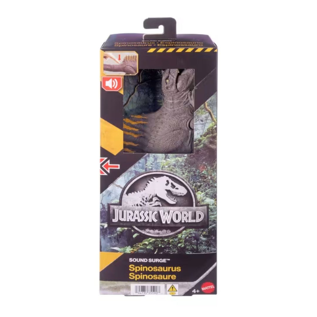 Mattel: Jurassic World Spinosaurus - Sound Surge Dinosaur Figures