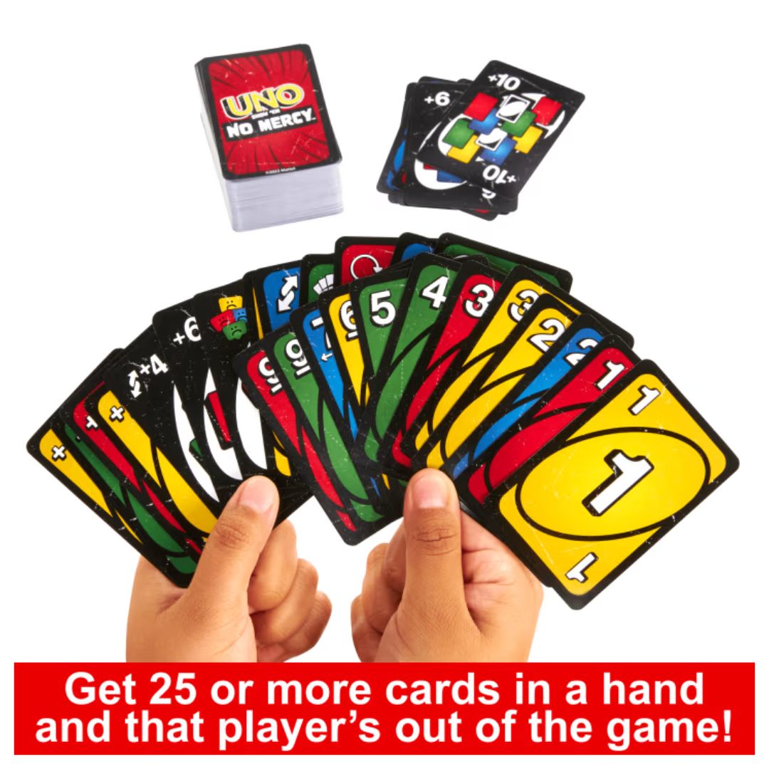 Mattel UNO Show ‘Em No Mercy Card Game