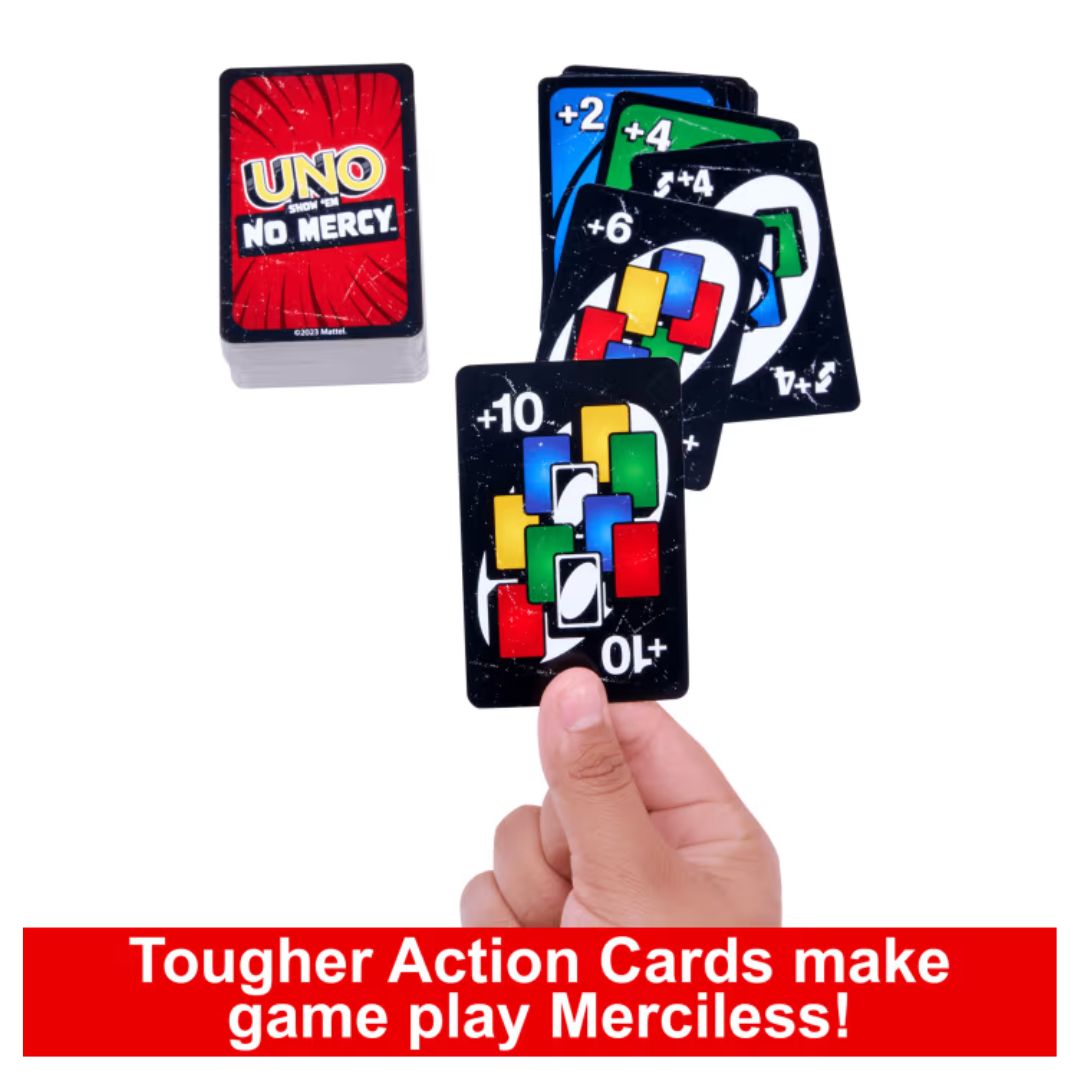 Mattel UNO Show ‘Em No Mercy Card Game