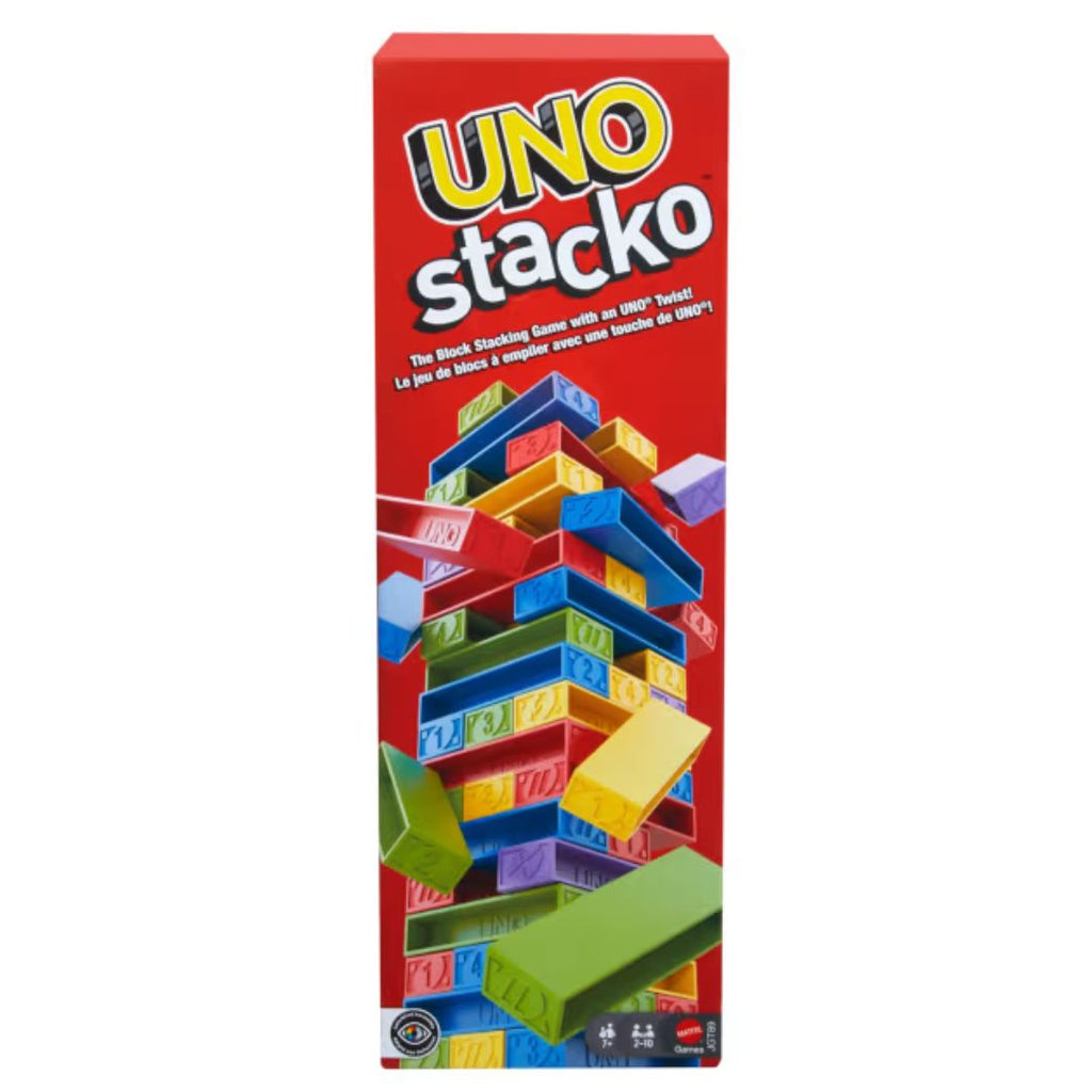 Mattel: Uno Stacko - Stacking Block Game