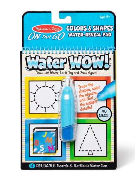 Melissa & Doug Water Wow! Water-Reveal Pad - Colors, Shapes