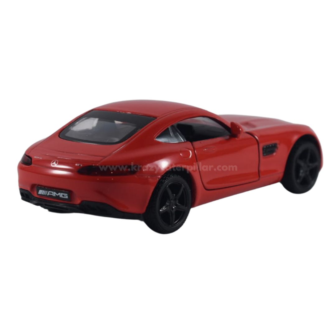 Super Fast City Car : Mercedes AMG GT-S - Red Die-Cast Scale Model (1:32)