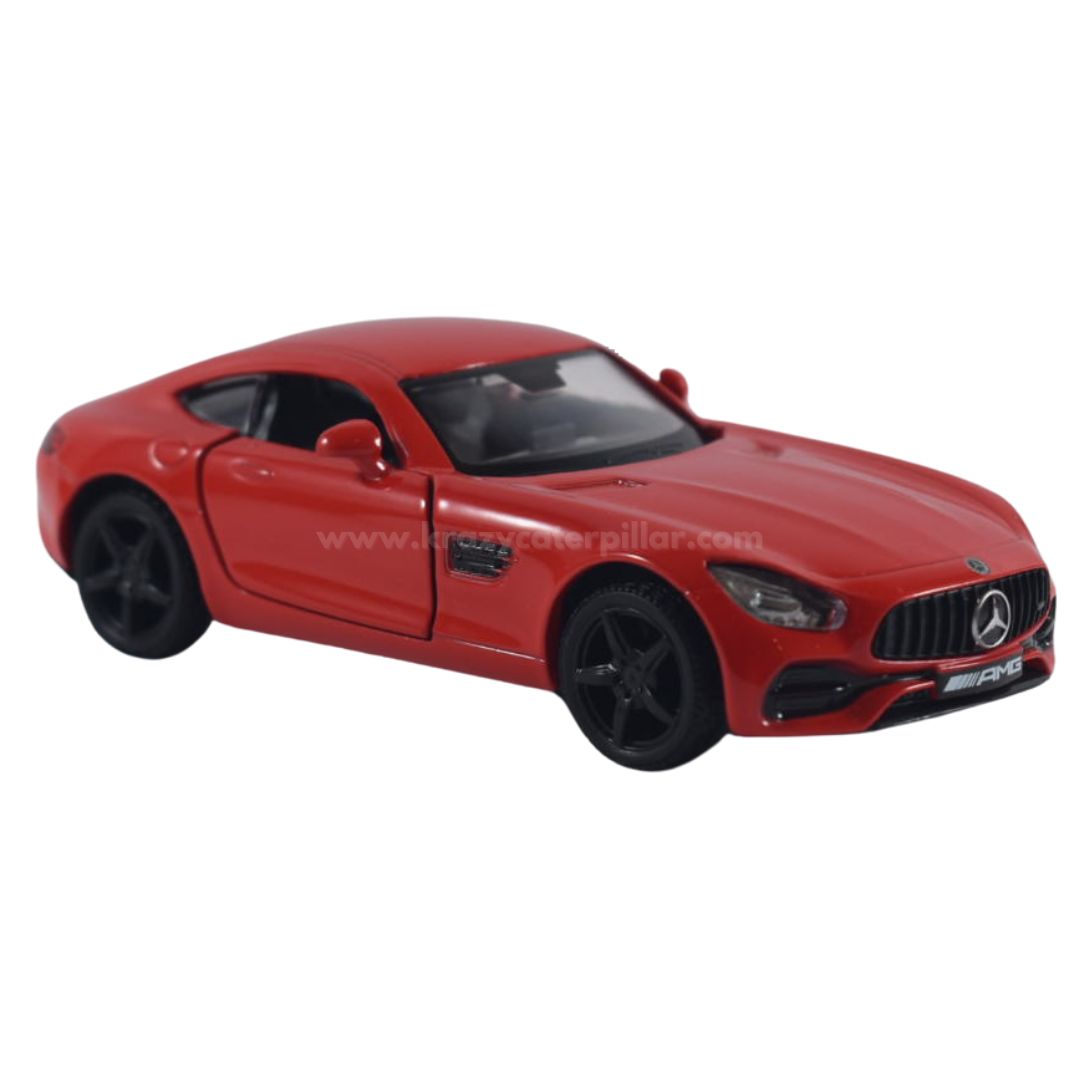 Super Fast City Car : Mercedes AMG GT-S - Red Die-Cast Scale Model (1:32)