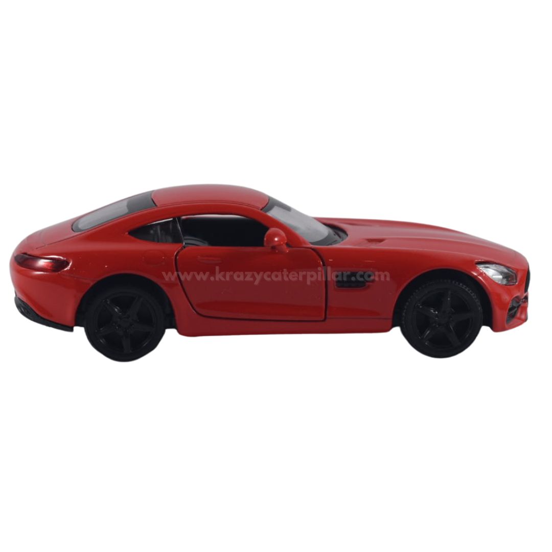 Super Fast City Car : Mercedes AMG GT-S - Red Die-Cast Scale Model (1:32)