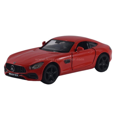 Super Fast City Car : Mercedes AMG GT-S - Red Die-Cast Scale Model (1:32)