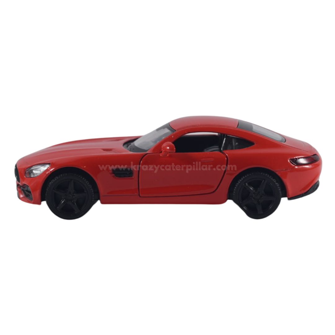 Super Fast City Car : Mercedes AMG GT-S - Red Die-Cast Scale Model (1:32)