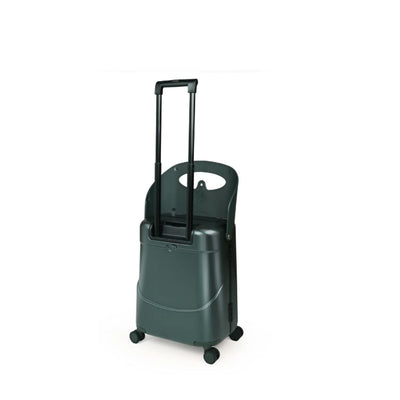 Miamily Forest Green Ride-On Trolley Carry-On Luggage 18 inches