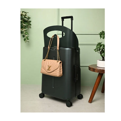 Miamily Forest Green Ride-On Trolley Check-In Luggage 24 inches