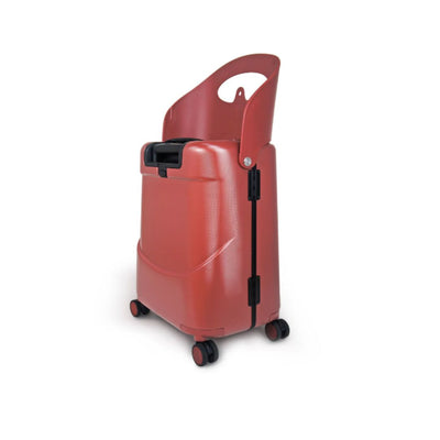 Miamily Maroon Red Ride on Trolley Carry-on Luggage 18 inches