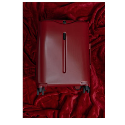 Miamily Maroon Red Ride on Trolley Carry-on Luggage 18 inches