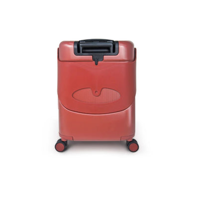 Miamily Maroon Red Ride on Trolley Carry-on Luggage 18 inches