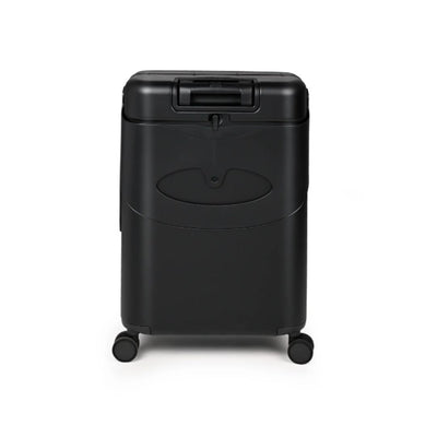 Miamily Midnight Black Ride-On Trolley Check-In Luggage 24 inches