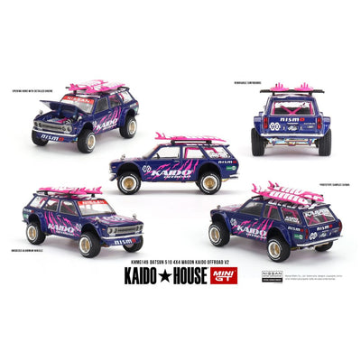 Kaido House #149: Datsun 510 4x4 Wagon Kaido Offroad V2 1:64