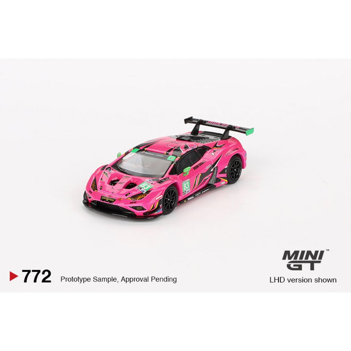 ミニカー MINI GT Lamborghini Huracan STO Arancio Mini GT 1:64 Diecast Model Car Lamborghini Huracan STO