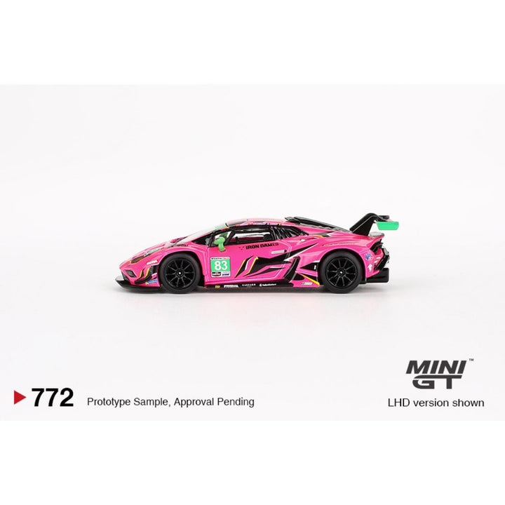 Lamborghini Huracan GT3 Evo2 Iron Dames 32° Le Mans 2024 - scale 1/18th Lamborghini Huracan GT3 Evo2 Iron Dames 32° Le Mans 2024 - scale 1/18th