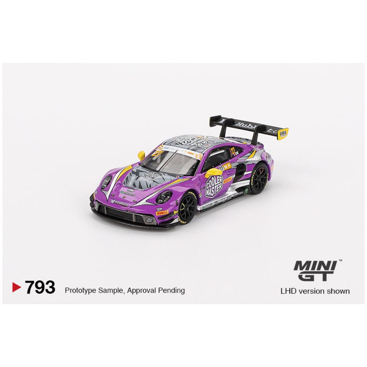 Mini GT #793: Porsche 911 GT3 R #27 HubAuto Racing 2023 FIA