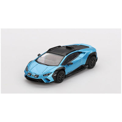 Mini GT #807: Lamborghini Huracán Sterrato Blu Aegir 1:64