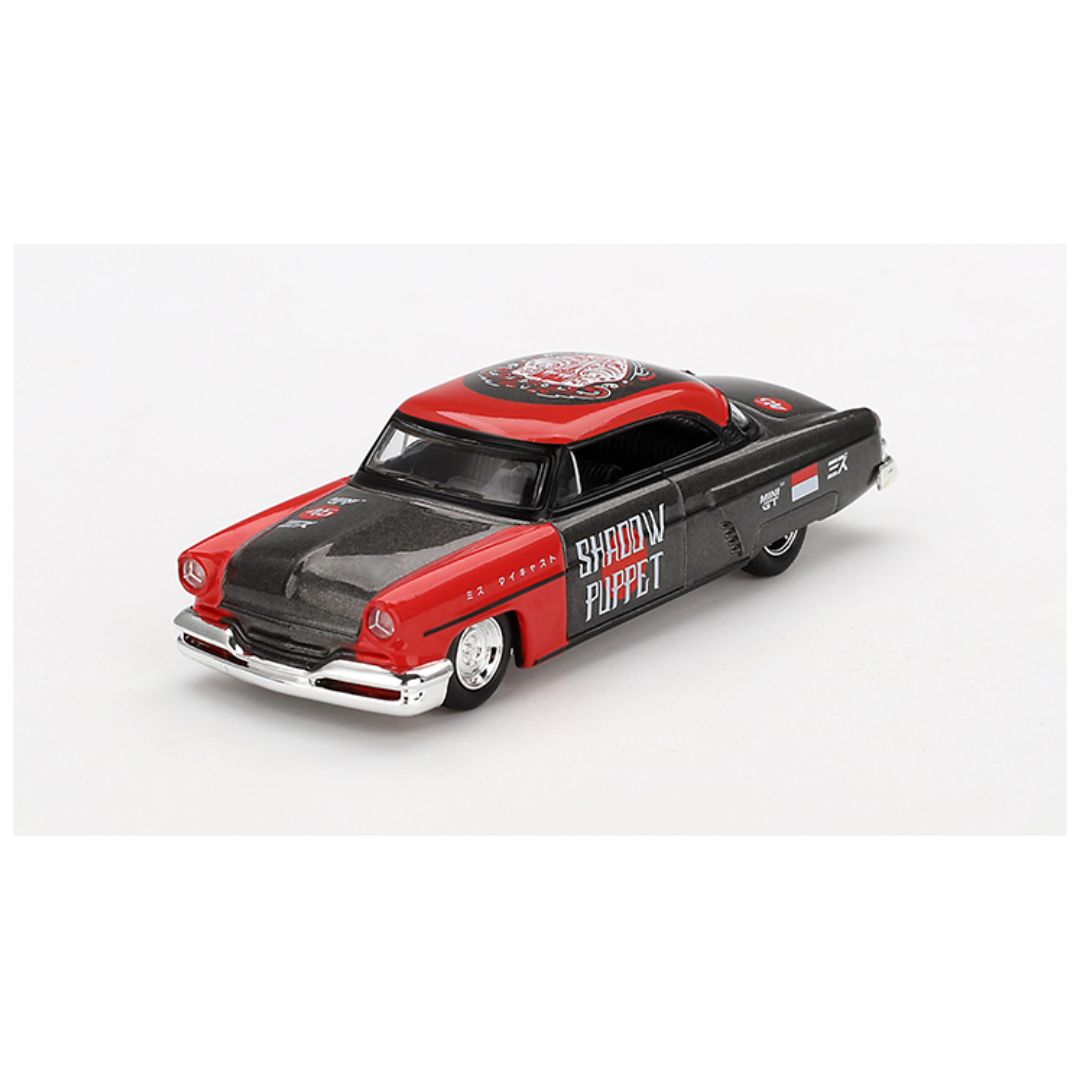 Mini GT #874: Lincoln Capri Hot Rod 1954 "Shadow Puppet" MINI GT x MIZU Diecast 2024 1:64