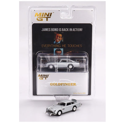 Mini GT #900: Aston Martin DB5 “Goldfinger”
