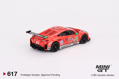 Mini GT Acura NSX GT3 EVO22 #93 2023 IMSA Daytona 24 Hrs