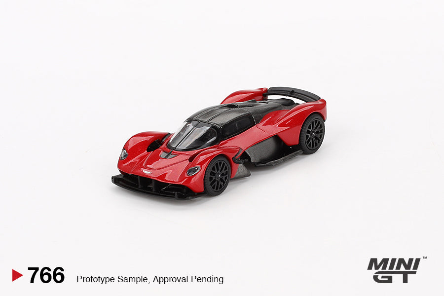 Mini GT #766: Aston Martin Valkyrie Hyper Red 1:64