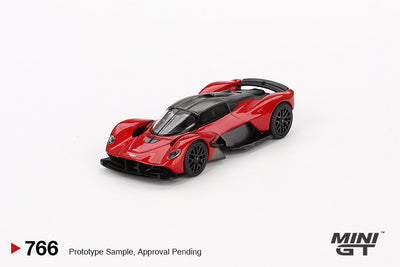 Mini GT #766: Aston Martin Valkyrie Hyper Red 1:64