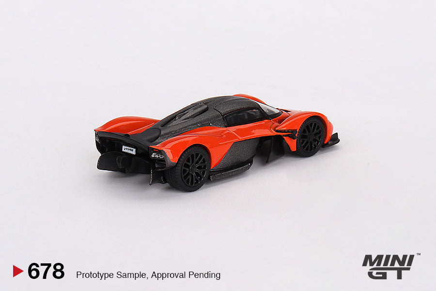 Mini GT Aston Martin Valkyrie Maximum Orange 1:64