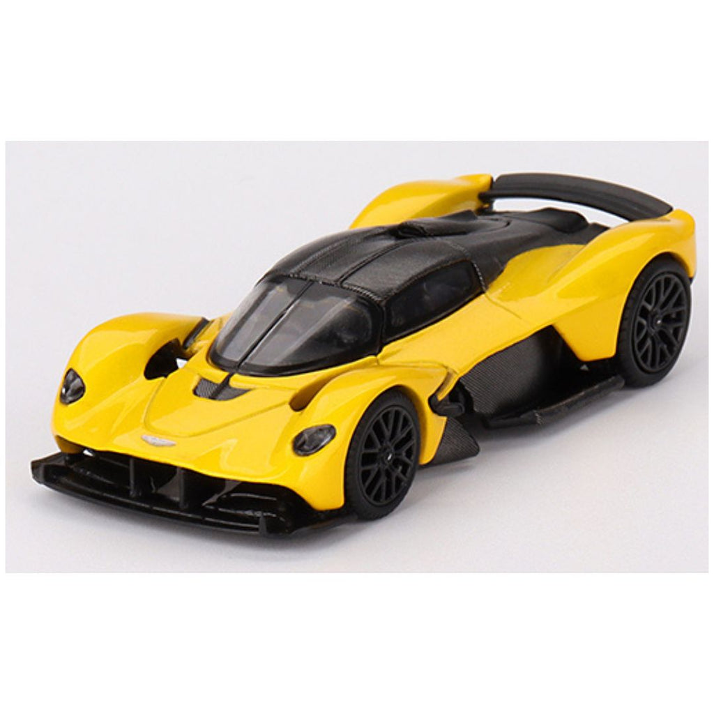 Mini GT Aston Martin Valkyrie Sunburst Yellow 1:64 – Krazy Caterpillar