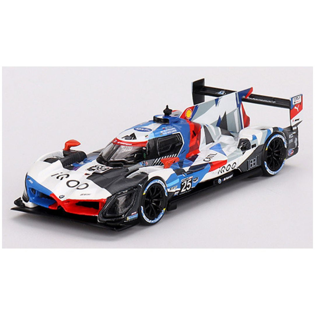 Mini GT BMW M Hybrid V8 #25 BMW M Team RLL 2023 IMSA Sebring 12 Hrs 2nd Place 1:64