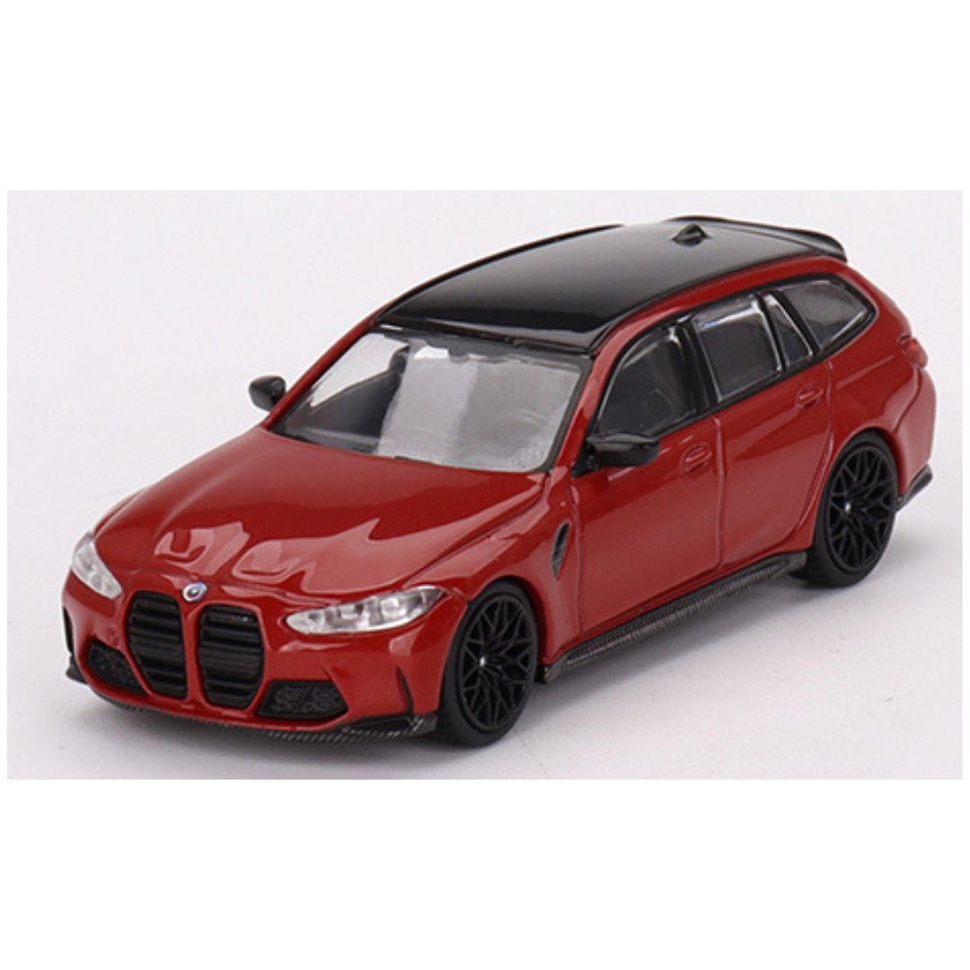 Mini GT BMW M3 Competition Touring Toronto Red Metallic 1:64