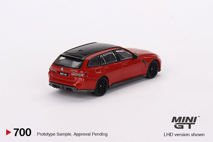 Mini GT BMW M3 Competition Touring Toronto Red Metallic 1:64