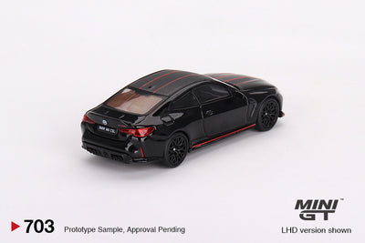 Mini GT BMW M4 CSL Black Sapphire 1:64