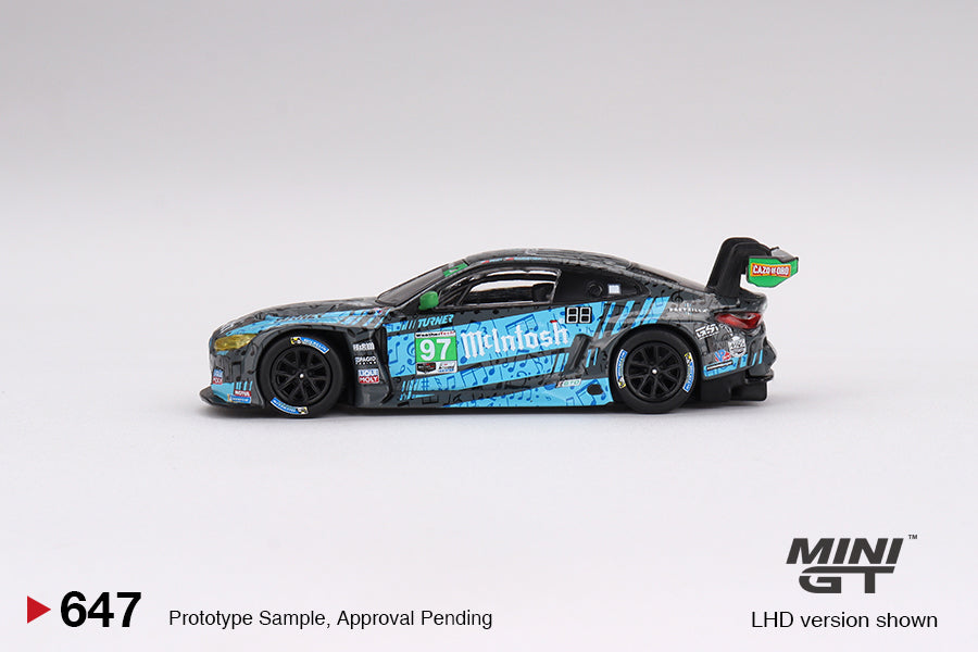 MINI GT: BMW M4 GT3 #97 Turner Motorsport IMSA 2023 Laguna Seca GTD 2nd Place(1:64)