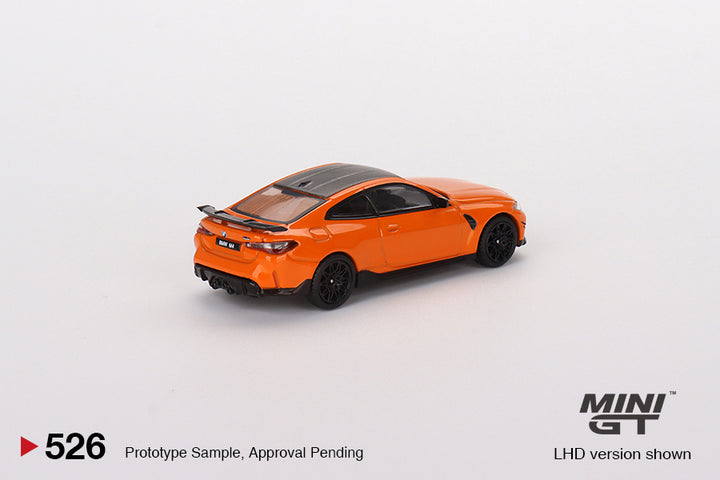 Mini GT BMW M4 M-Performance (G82) Fire Orange – Krazy Caterpillar